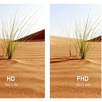 تفاوت کیفیت تصویر HD و FULL HD