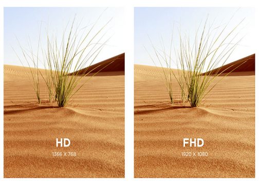 تفاوت کیفیت تصویر HD و FULL HD